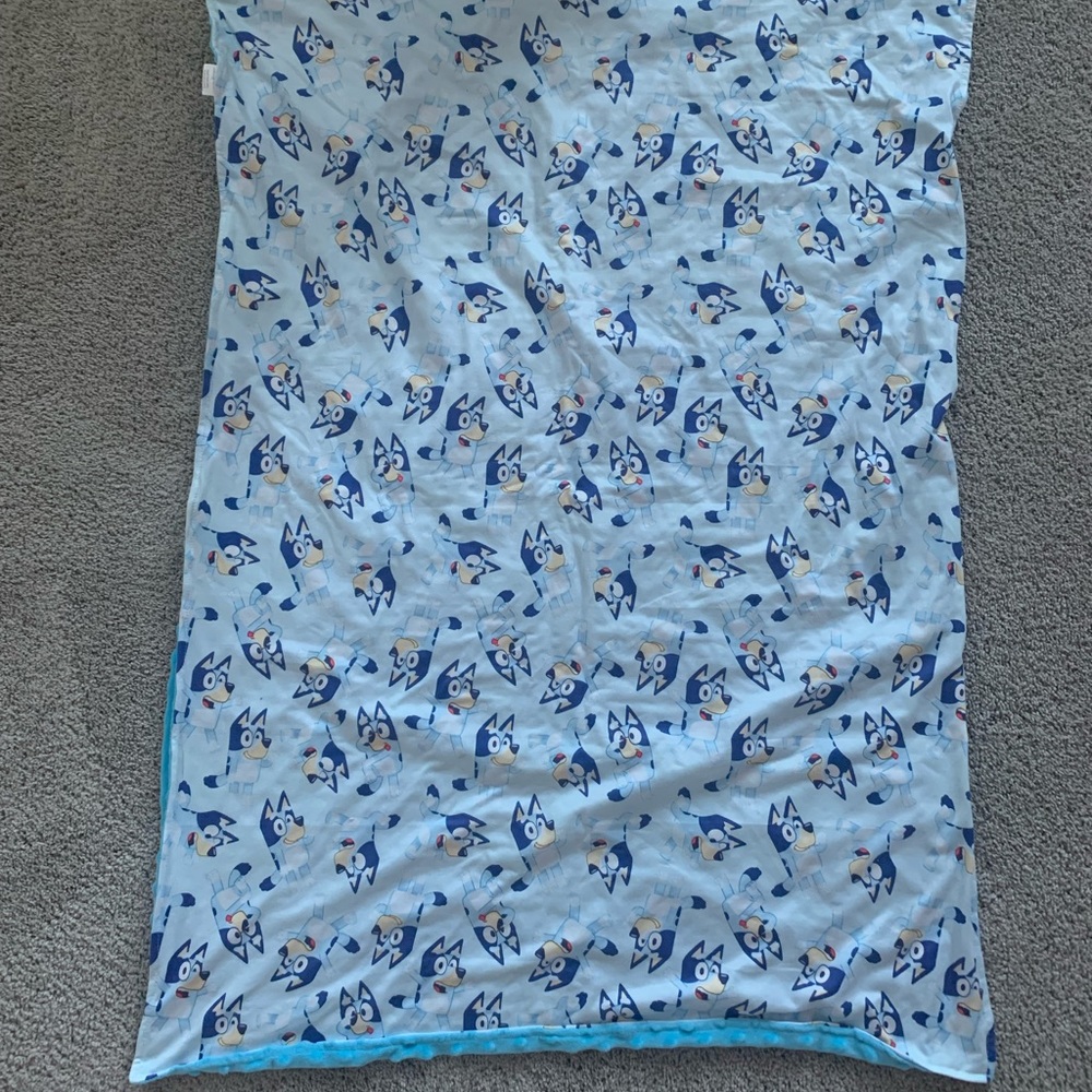 Bluey blanket